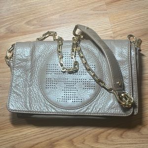 TORY BURCH TAN CROSSBODY PURSE